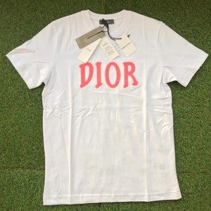 D!OR X Shawn Embroidered T-Shirt ( White)